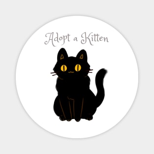 Adopt A Kitten Magnet